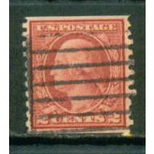 Used 492 2c George Washington Fine A09905