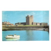 THE CASTLE, BROUGHTY FERRY, DUNDEE unused vintage postcard C. 1970 #