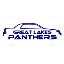 Great Lakes Panthers 6" x 12" Logo License Plate