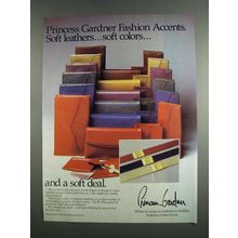 1984 Princess Gardner Fashion Accents Ad - Soft Colors