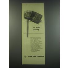 1949 Shell Chemicals Ad - For easier cleaning