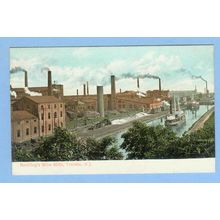 New Jersey Trenton Roeblings Wire Mills View Large Factory Complex Large B~806