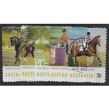 AUS 2014 (SET)(S/A) 'EQUESTRIAN EVENTS (5v) ' FINE USED (EBID64-428)