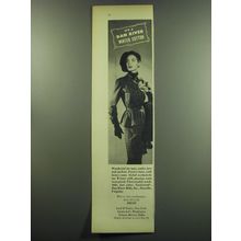 1949 Dan River Winter Cotton Fashion Advertisement