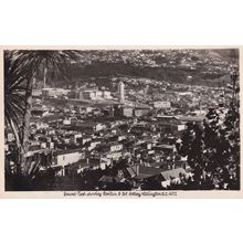 Wellington Art Gallery From The Air New Zealand RPC PB Old Postcard