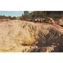 Sulphur Crater Waiotapu New Zealand Postcard