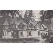 Lledr Hall Pontypant Dolwyddelan Welsh Postcard