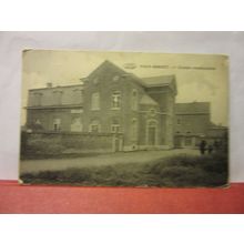 VAUX-BORSET, BELGIUM used antique postcard 1919 pm WW1 British Army HQ. =