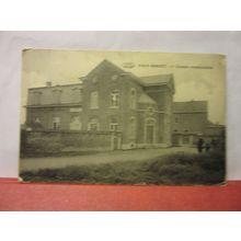 VAUX-BORSET, BELGIUM used antique postcard / 1919 pm WW1 British Army HQ.