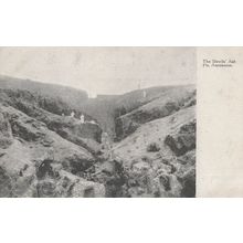 The Devils Ash Ascension Island Saint Helena Rare Old Aerial Postcard