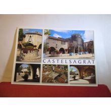 multiview, CASTELSAGRAT, FRANCE used postcard 2010 pm =