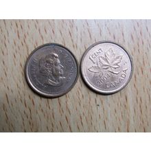 2004 Queen Elizabeth 1 Cent Canada Coin