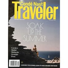 CONDE NAST TRAVELER-JULY/AUGUST 2025-SOAK UP THE SUMMER-NEW-FAST SHIPPING