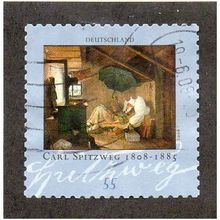 GER 2008 €0.55(S/A) 'CARL SPITZWEG' FINE USED (EBID30-550)