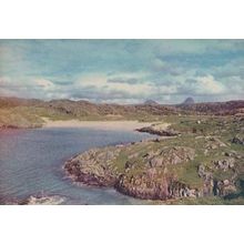 Achmelvich Bay Sutherland 1970s Scottish Postcard