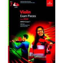 Abrsm Exam Pieces Violin Exam Pieces From 2024, Abrsm Grade 7, Violin Part, Pian