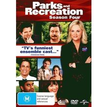 Parks and Recreation Season 4 DVD | Amy Poehler | Region 4 & 2