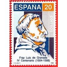 España. 1988. Mi # 2866. 4th Centenary of the death of Fray Luis de Granada