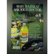 1977 Mazola Corn Oil Ad - Ask Your Doctor