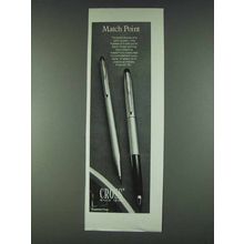 1978 Cross Pens Ad - Match Point