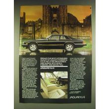 1985 Jaguar XJ-S Car Ad - Perhaps the most astonishing quality of Jaguar's