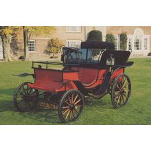 Stirling Panhard 1901 Car At Sussex Museum Limited Edition Postcard