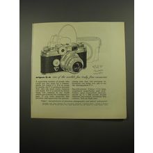 1956 Argus C-4 Camera Ad - Argus C-4 one of the world's few truly fine cameras