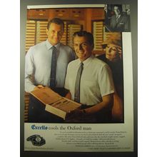 1960 Excello Shirts Ad - Excelo Cools the Oxford Man