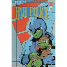 FISH POLICE #8 - COMICO (1988)