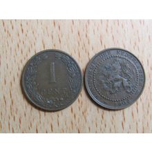 Netherlands 1906 1 Cent Coin