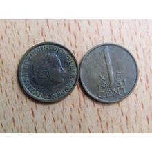 Netherlands 1951 1 Cent Coin