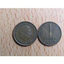 Netherlands 1952 1 Cent Coin