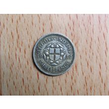 GB 1937 George VI Silver Threepence 3d Coin