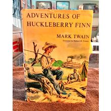 Adventures Of Huckleberry Finn By Mark Twain W/Dustjacket 1954 Great Shape