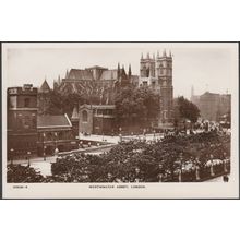 Westminster Abbey, London, c.1910 - DF & Son RP Postcard