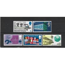 GB.Anniversaries (2nd series) set of 5.Mounted Mint.Jul25a