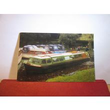 BRECON and ABERGAVENNY CANAL, POWYS. unused postcard, by J.Arthur Dixon =