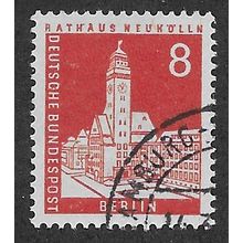 BERLIN -1956 8pf 'TOWNBUILDINGS' FINE USED (EBID60-219)