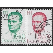 1966 Michel 1142/1143 - fine used (o)
