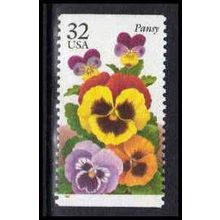 3027 32c Pansy Fine MNH BPS W5197