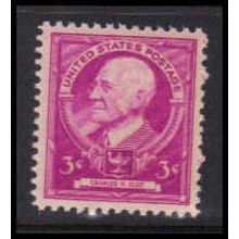 871 3c Charles Eliot Fine MNH KA3139