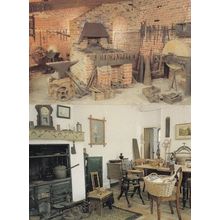 Cherry Tree Cottage Gressenhall Blacksmiths Forge 2x Postcard s