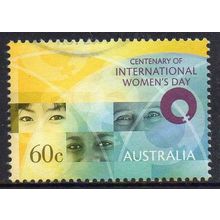Australia 2011 Centenary of International Women's Day 60c Used