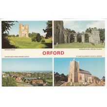 Orford Suffolk Multiview Postcard 126