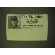 1902 The St. Johns Military Academy Ad