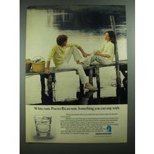 1973 Puerto Rican Rum Ad - Something You Can Stay With