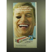 1975 Tareyton Cigarettes Ad - Rather Fight