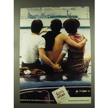1977 Ritter Sport Chocolate Ad - in German