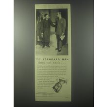 1954 Clothes by Drescott Ad - The standard man does not exist
