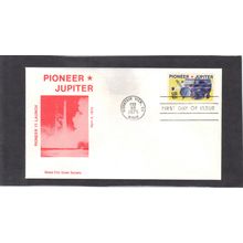 FDC Space City Cover Pioneer-Jupiter 1556 (Cachet-U/A) CV42830